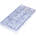 Custom Letter Chocolate Polycarbonate Mold Molde De Policarbonato Para Chocolate Cake Tools 3D Plastic Chocolate Mold
