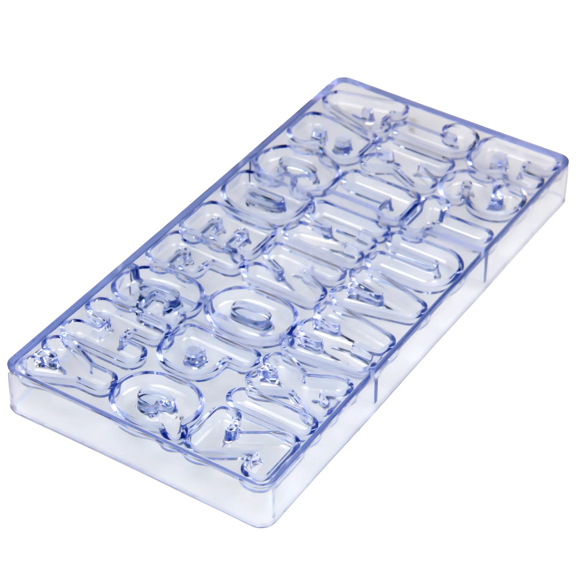 Custom Letter Chocolate Polycarbonate Mold Molde De Policarbonato Para Chocolate Cake Tools 3D Plastic Chocolate Mold