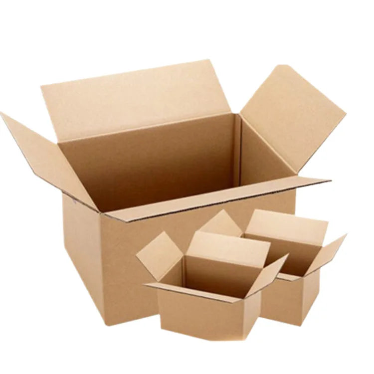 Recyclable Corrugated Shipping Cartons 5-ply Carton Box Delivery Box Custom logo