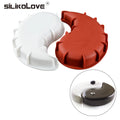 Classic Silicone Cake Mold for Cakes Moon Shape Single Mousse Mold  Dessert Baking Pan DIY Chocolate Silicone Molds Baking Tool