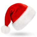 Happy Christmas Decor New Year's Party Cozy Santa Hat Classic Thickened for Adult Supplies