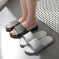 Wholesale Home Men Slippers Simple Lovers Shoes Non-slip Bathroom Slides Flip Flops Indoor Women Platform Slippers