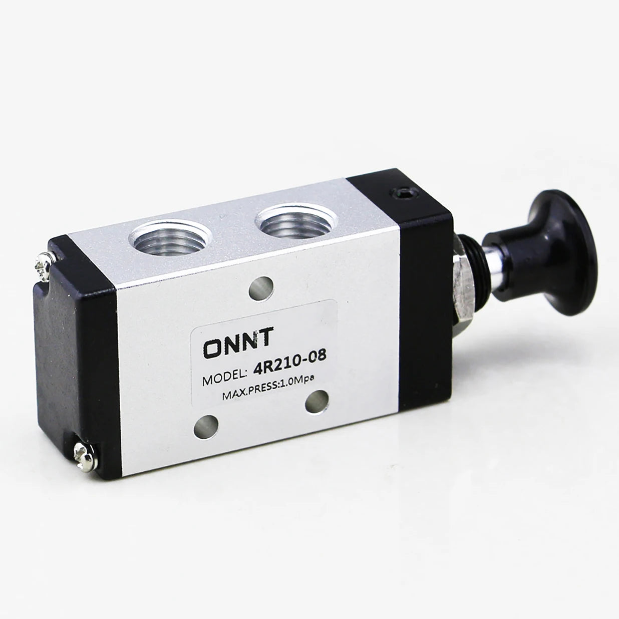 5 Port 2 Position G1/4 4R210-08 Customizable Hand Push Pull Control Pneumatic Air Valve Lever for Gas OEM Air Control Valves