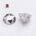 Baifu Gems Flat Back  Rose Cut Flat Back Moissanite Diamond