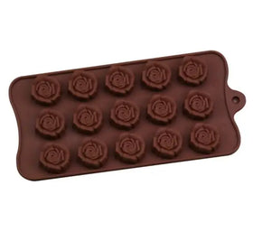 15 Cavity DIY Silicone Chocolate Mold 3d Rose Chocolate Mold Baking Tools Cake Mold
