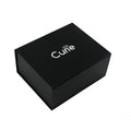 Custom Luxury Black Magnetic Boxes Handle for Clothing Apparel Shoes Hats Embossed Matt Laminated UV Coating Recycled Materials MegaBDM