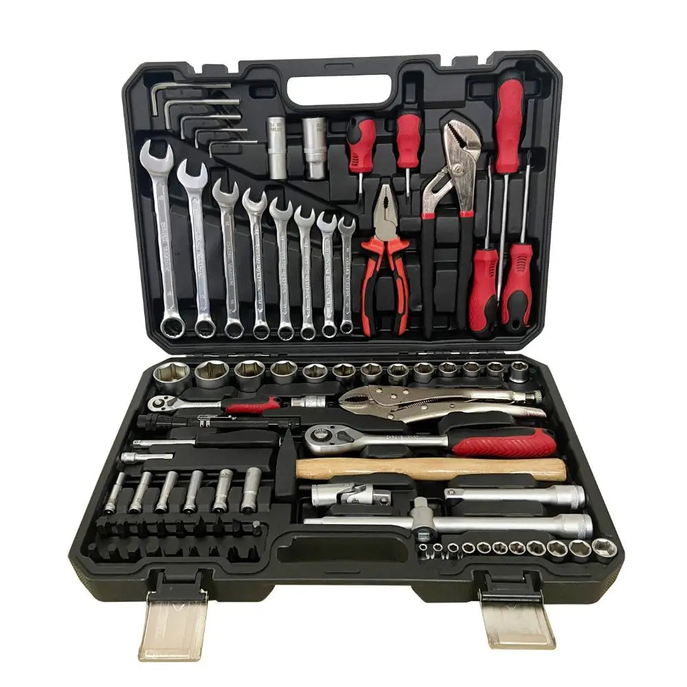 WZAUTO Multifunctional 83pcs Auto Car Repair Kit Carbon Steel Socket Set with Wrench Tools Home Auto Repair Tools OEM Support