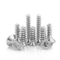 1000pcs/bag M1.2 M1.4 M1.5 M1.7 M1.8 M2 M2.3 M2.6 M3 Carbon Steel Phillips Screw Self Tapping Screw for Plastic
