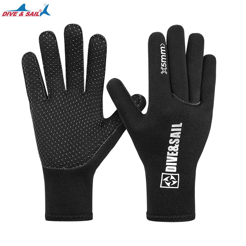 Wholesale Men Women Wetsuit Gloves Waterproof Safety Scuba Dive Surf Gloves 3mm 5mm Neoprene Swimming Diving Gloves