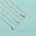 18K Gold Plated 45cm Adjustable Thin Cross Chain Necklace Factory Direct Sale 925 Sterling Silver Jewelry Wholesale