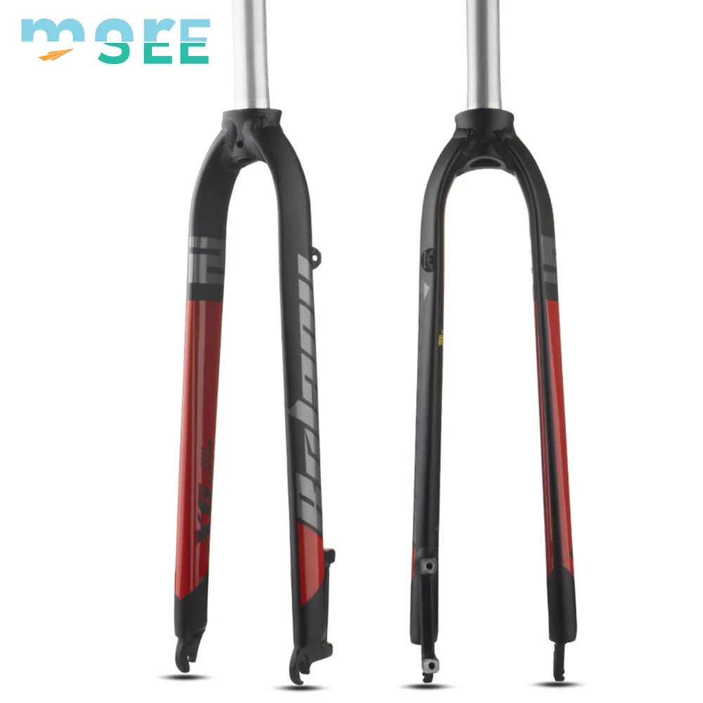 SeeMore Mountain Bike Rigid Forks MTB Rigid Fork Disc Brake Aluminum Alloy Bicycle Rigid Fork