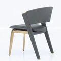 Dining Chairs Set for Home Hotel Chairs Golden Dining Room Furniture Modern Luxury Leather