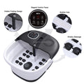 Electric Computer Control Adjustable Temperature 4.5-6L Wireless Foot Spa Bath Machine with Bubble Massage