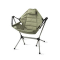 OEM Modern Moon Chair 600D Oxford Fabric Outdoor Furniture Camping Folding Chair for Park Gym Villa Hospital School Use