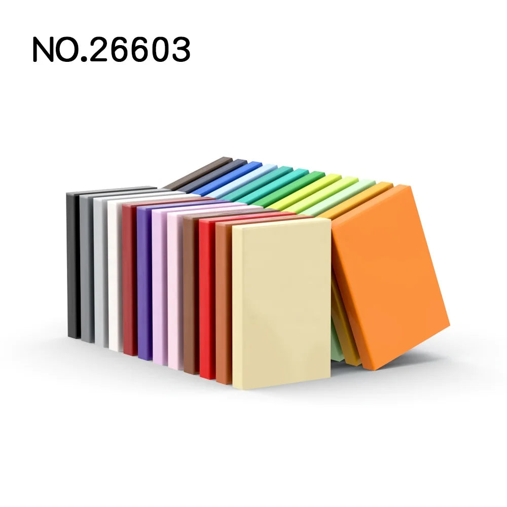 100g/bag  No.26603 Tile 2 X 3 Bricks Building Bricks Figures Compatible with Brand Bricks Building Block Sets  Building Kits