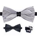 Custom Feather Bow Tie for Men's Handmade Bowtie With Gift Box
