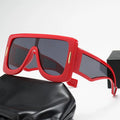 Futuristic Y2k Square Mirror Sunglasses Luxury Woman Eyeglasses Shades Frame Logo Custom Shades Trend 2024 Gafas De Sol