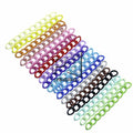 19 Colors 0.5x5cm End Chains with Extended Extension Tail Chain Connector for Jewelry Making Findings