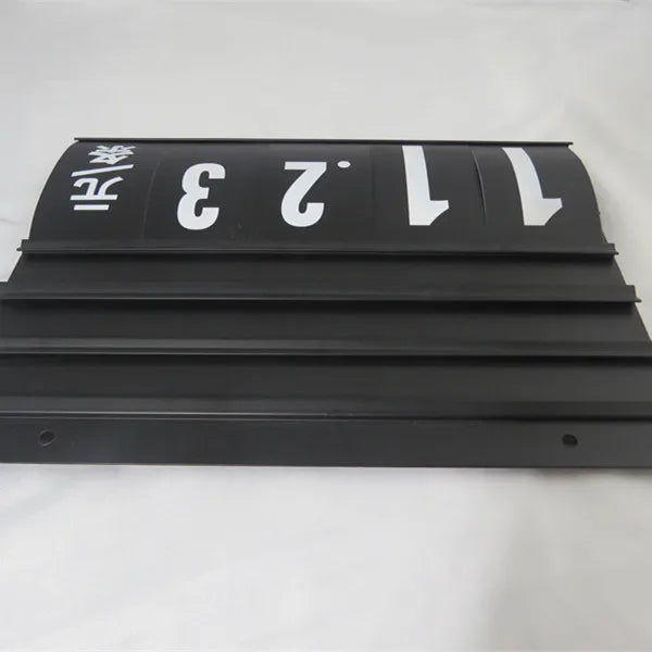 Hookei Wholesale PVC Sign Supermarket Price Boards Supermarket Frame Stand Spiral Sign Holder Displays
