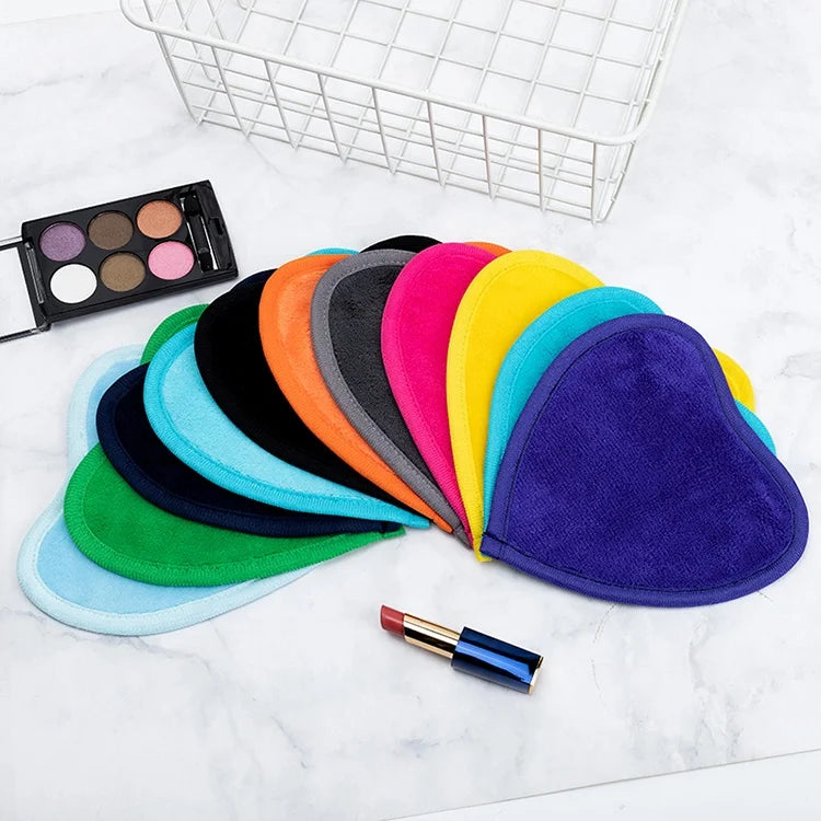 Custom Logo Soft Microfiber Fluff Bath Washcloths Makeup Remover Towel/Cloth with Unique Design