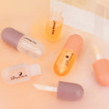 Hot Selling  Moisturizing Nourishing Day and Night Double Effect Waterproof 2 Pcs  Lip Serum Oil Set