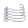 Wholesale Hot Sale 5pcs/bag Spring Lead Head Crank Hook Artificial Fishing Lures