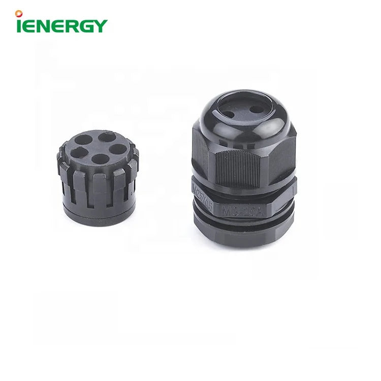 Multi Holes Nylon Waterproof Cable Gland 25mm Multi Hole Gland Wire Gland for Solar Mounting System
