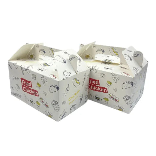Custom Designed Cute Food Packaging Food Grade Sealing Takeaway Sushi Boxes Recycled Materials with Matt Lamination Embossing