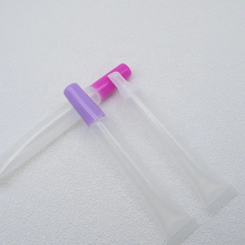 15ml Empty Lip Gloss Soft Squeeze Tube in Stock Soft Tube with Applicator