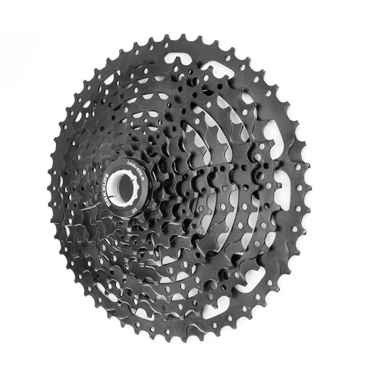 Black 8-12 Speed 11-40 42 46 50T Mountain Bike Bicycle Cassette Flywheel Compatible with HG Hubs for Freewheel Riding