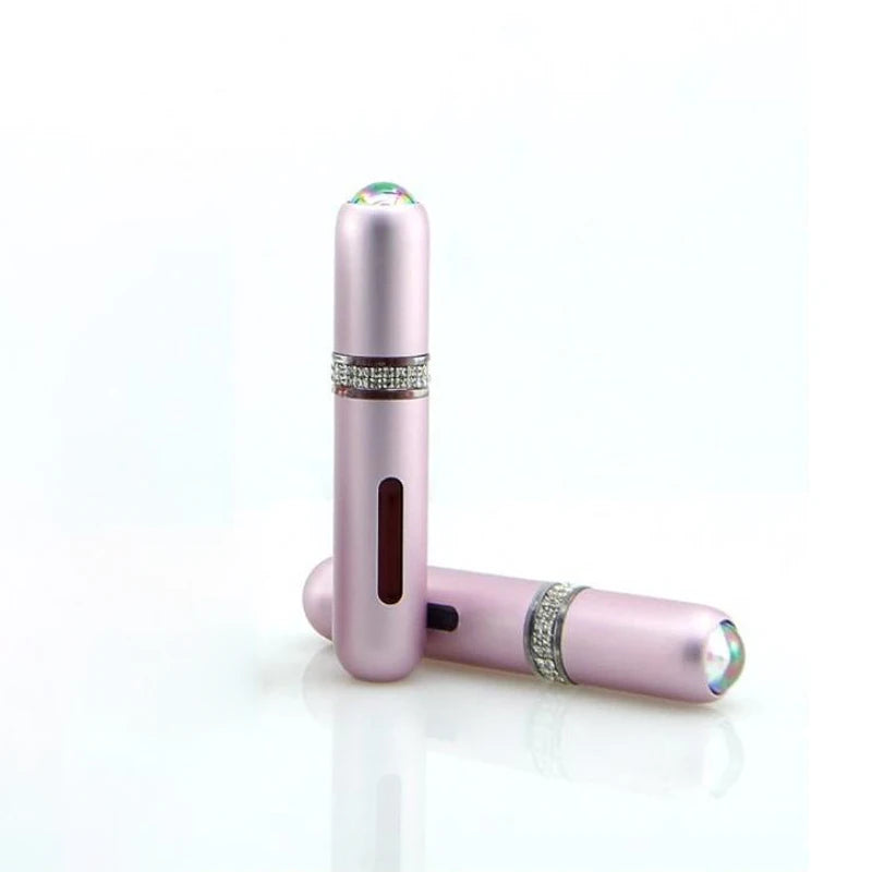 Pink Aluminum Cover 5ml Ready Stock Pink Empty Liptint Bottle Plastic Lip Gloss Packaging Containers Tube With Brush