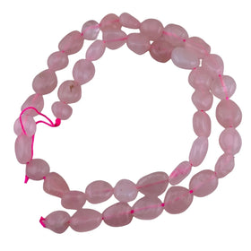 Rose Quartz High Quality 8-10mm Natural Flame Stone Beads Natural Irregular Shape Stone Beads for Necklace Bracelet Making