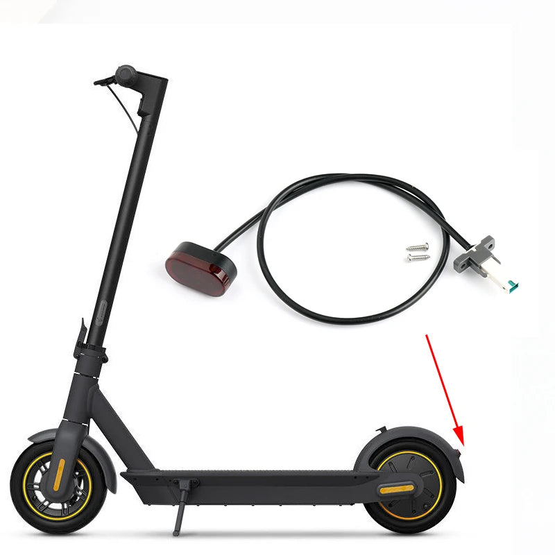 Wholesale Price Rear Tail Light for Ninebot MAX G30 Scooter Parts Electric Scooter Mud Fender Guard Skateboard Fenders