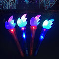 Concert Props LED Lighting Torch Festival Atmosphere Supplies LED Colorful Flash Torch for Sport Event Concert Wholesale