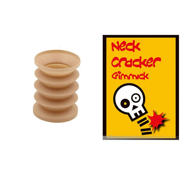 New Arrival Prank Toy Neck Cracker Magic Trick Gimmick Magic Tricks Joke Magic Props Toy