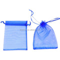 Wholesale 5*7inch Custom Organza Candy Large Pouches Pink Gauze Drawstring Gift Bags
