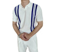 Summer Casual Striped Knit Pullover Turn-down Collar Short Sleeve Knit Sweater Knit Sweater for Men