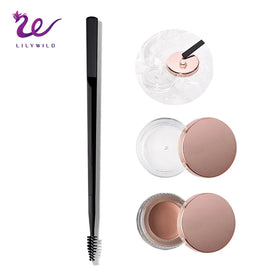 Custom Your Label Eyebrow Freeze Gel Brow Sculpting Styling Wax Applicator Brow Gel Kit With Brush