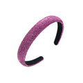 Custom Luxury Colorful Full Crystal Headbands Women Bling Rhinestone Hairbands