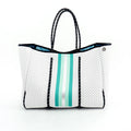 Wholesale Hot Sale Large Capacity Water Resistance Neoprene Handbags Durable Tote Bag Portable Beach Bag for Women