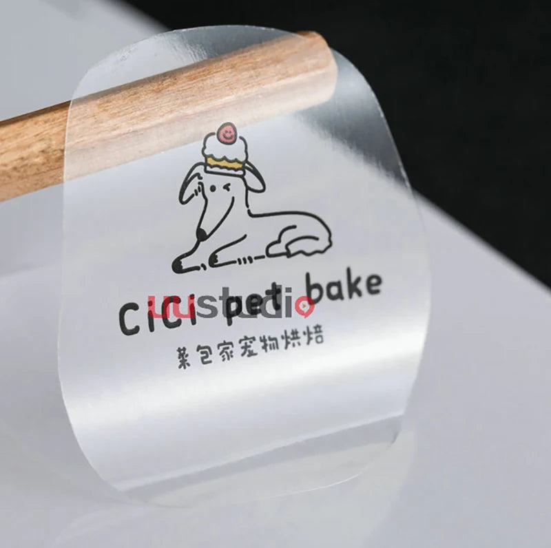 Custom clear Waterproof Stickers Transparent logo Printing Bottle Labels for Packaging