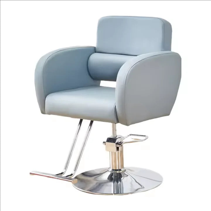 Wholesale Modern Commercial Salon Barber Chair Durable Stainless Steel Comfortable Styling