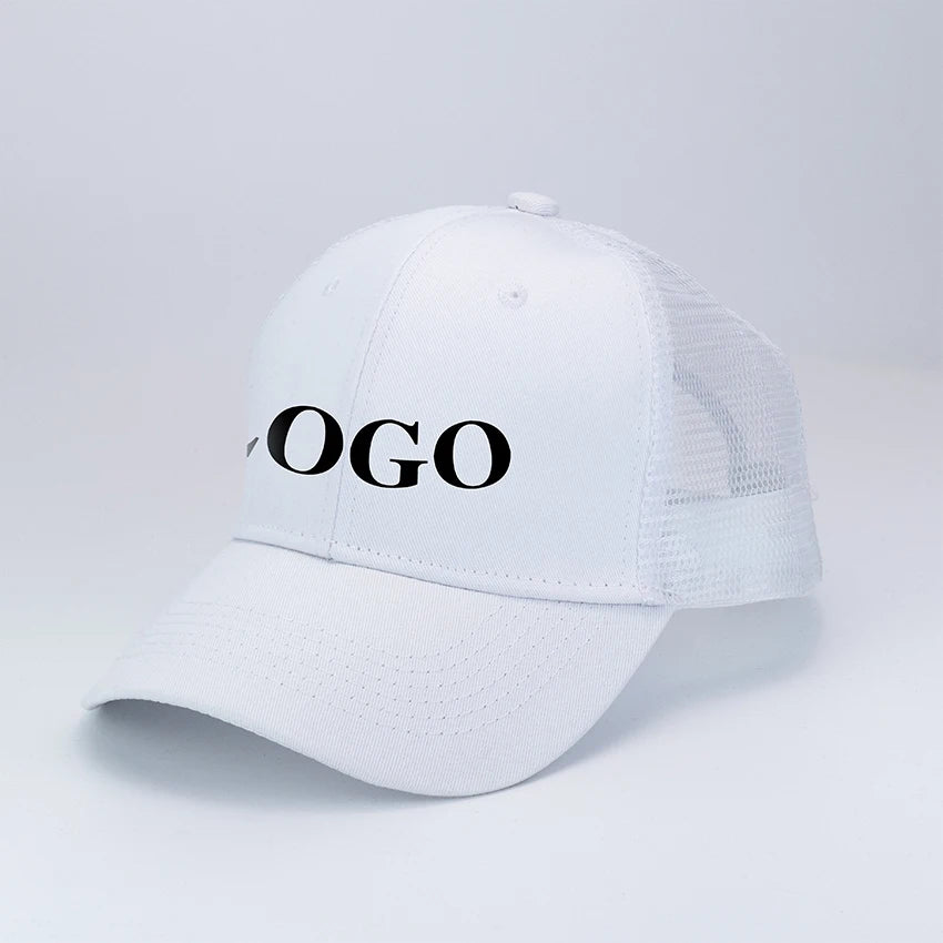 OEM Custom Baseball Cap Trucker Hats Bulk Embroidery Mesh Cap
