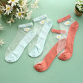 Hot Sale Transparent Women Ankle Socks for Ladies