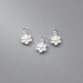 Fashion 925 Sterling Silver Pendant Gold Plated Charms for Jewelry Necklace Making