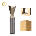 CNC Woodworking Dovetail Joint Router Bit with 1/4'' 1/2'' Shank Customizable1/2 Inch Router Bits Dovetail for Wood