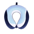 WJ-1118 Portable U-Shape Eco-Friendly Anti-Snore Lightweight Travel Pillow Removable Memory Foam Cover Car Airplane Office Chair