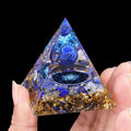 Twelve Constellations Natural Healing Crystal Crushed Stone Resin Handmade Crafts Orgonite Pyramids Stones