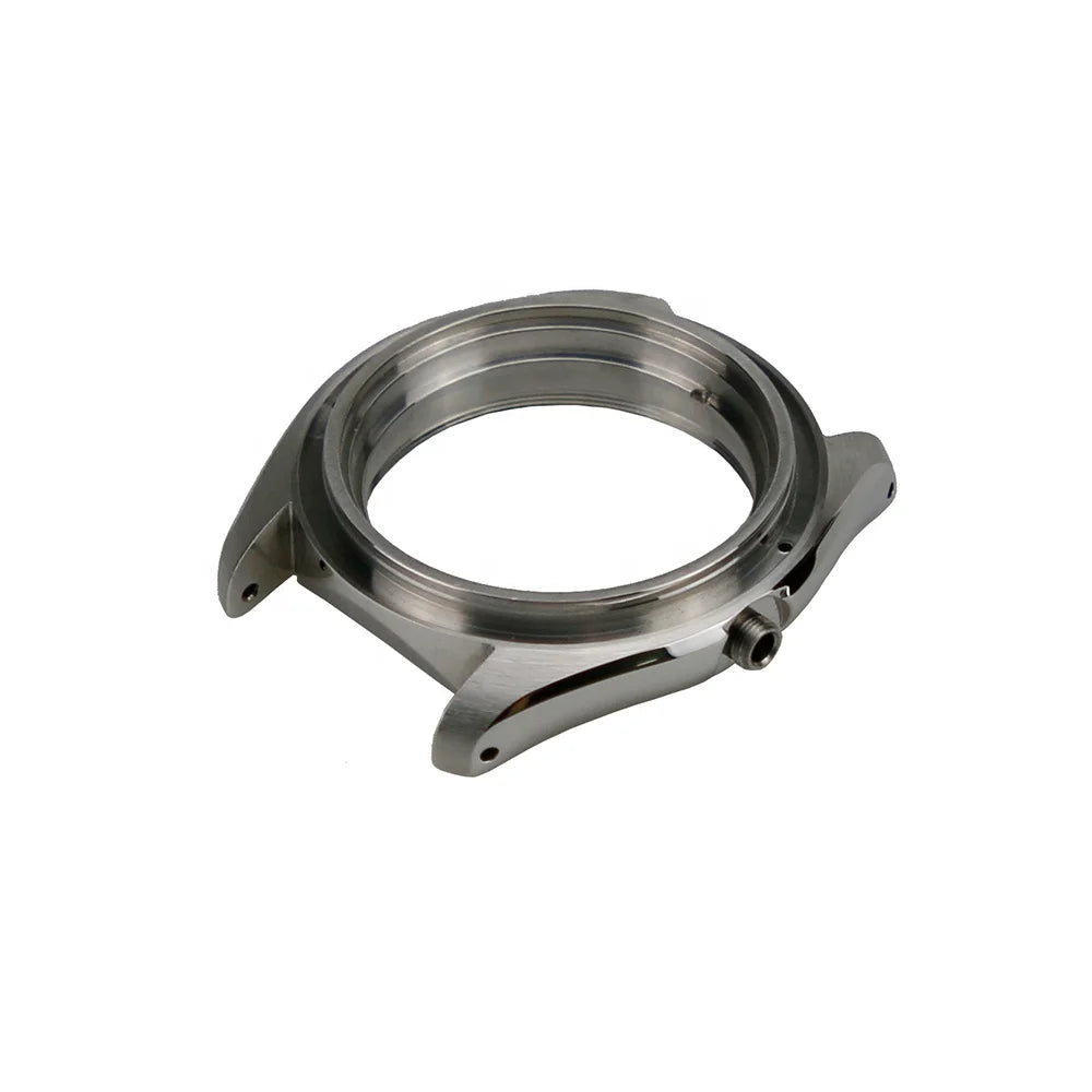316L Stainless Steel 3H Clock Diving Watch Case 20ATM without Guard Screw Crown 007 Model Watch Parts