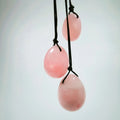 Diy Gem Stones Natural Gemstone Jade a Set Rose Quartz Yoni Eggs for Vaginal Exercise With Box